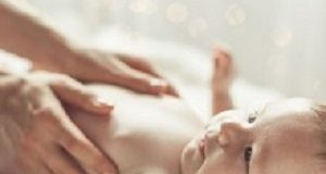 Gently stroking babies 'provides pain relief' Baby