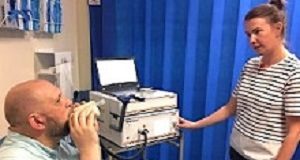 Electronic nose detects bacteria in breath BreathSpec