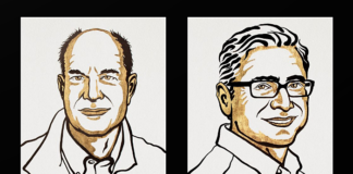 Nobel Prize for physiology/medicine shared by two Americans